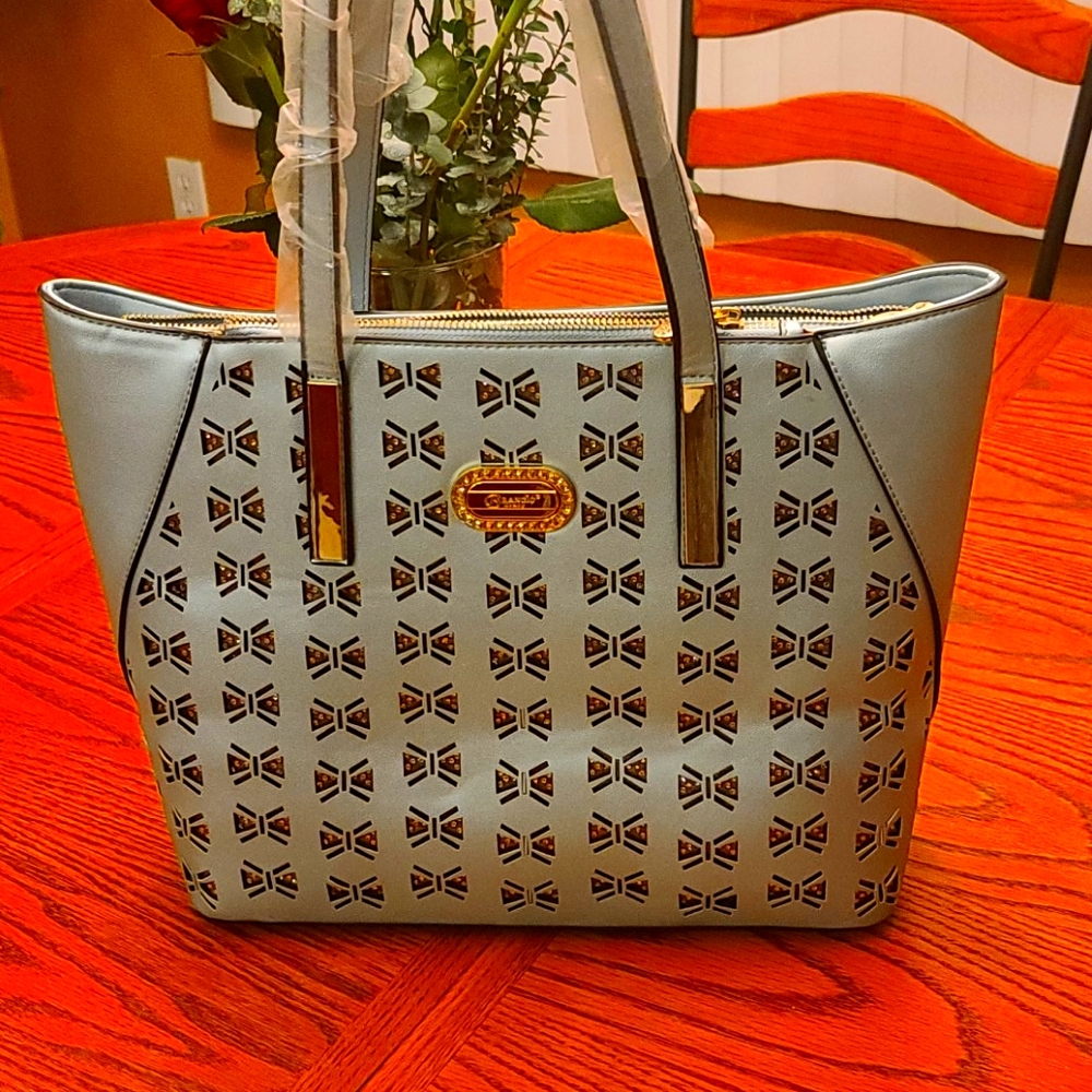 Brangio Italy Light Blue Purse